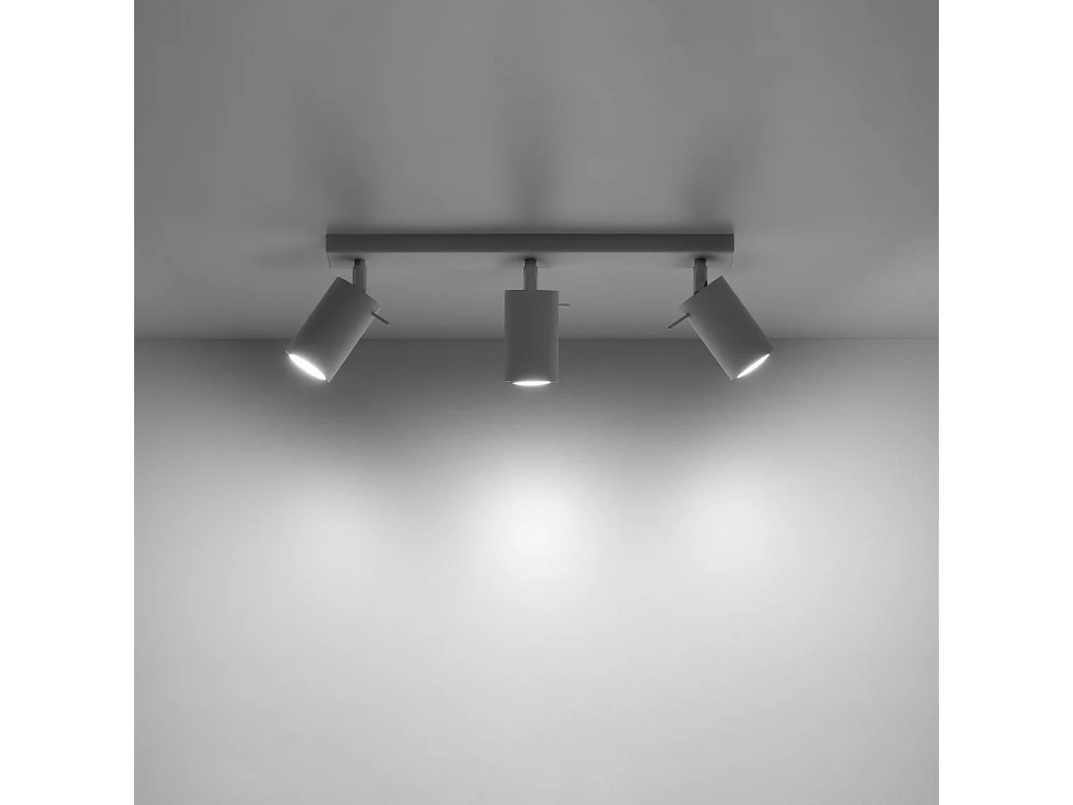 Plafonnier Lysandra 3 blanc