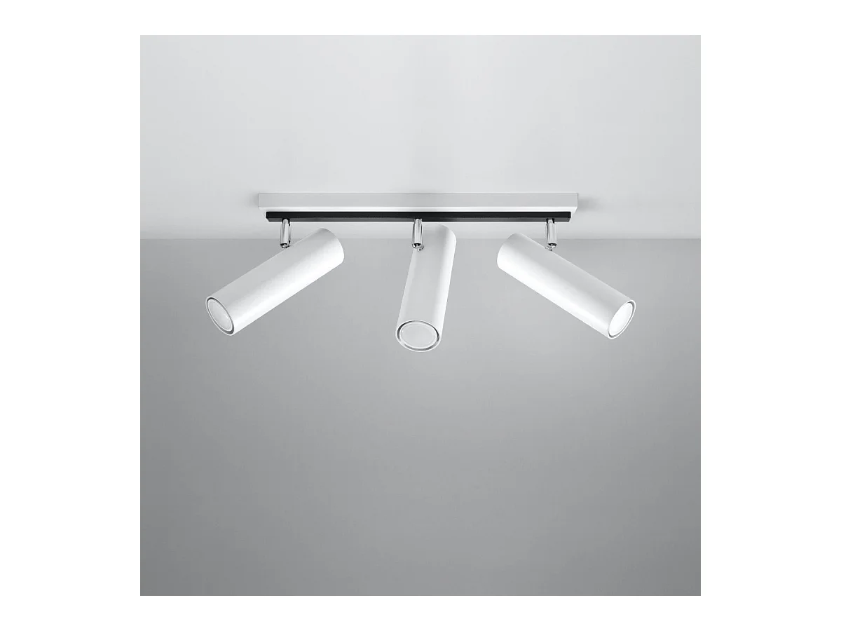 Plafonnier Directional 3 blanc
