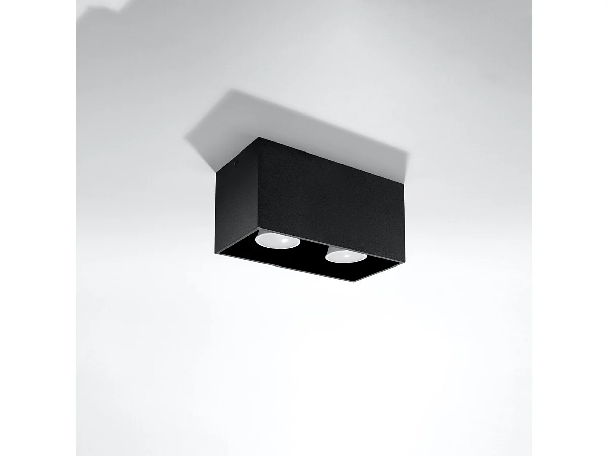 Plafonnier Quasar noir