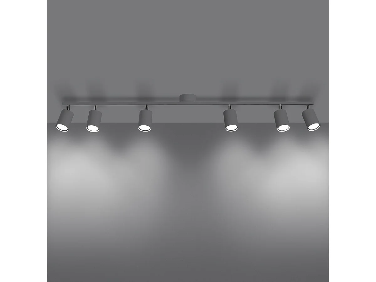 Plafonnier Lucida 6L blanc