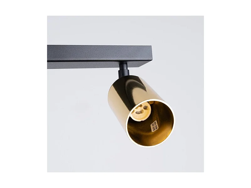 Plafonnier Vespera 3 noir-cooper