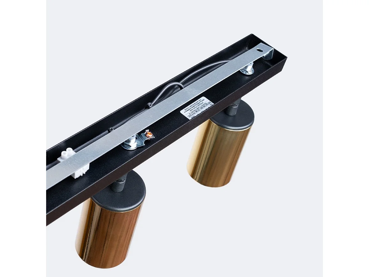 Plafonnier Vespera 3 noir-cooper