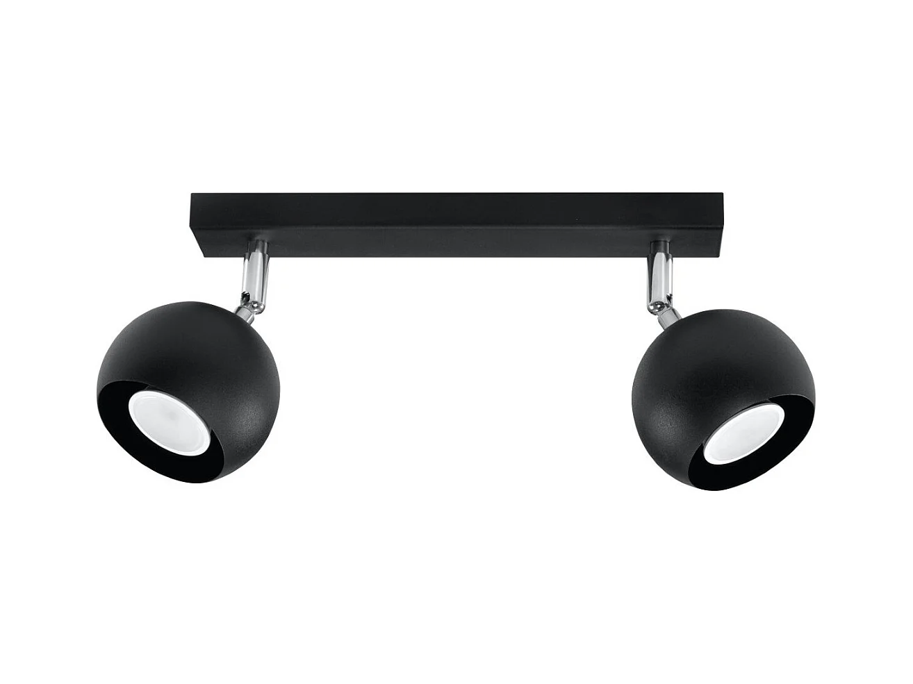 Plafonnier Oculus 2 noir