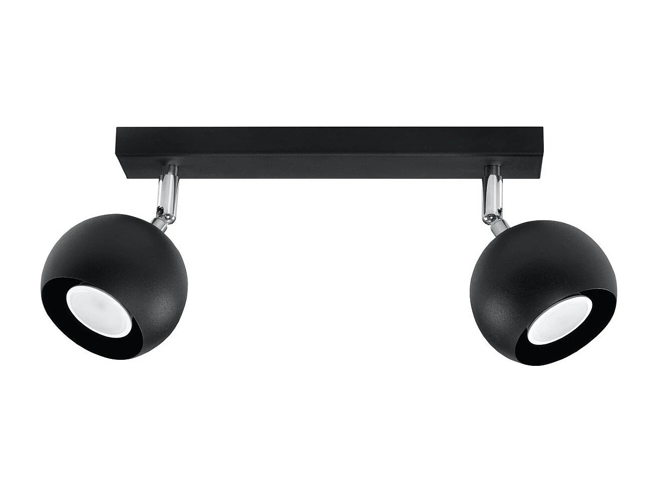 Plafonnier Oculus 2 noir