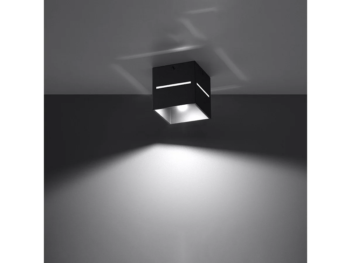 Plafonnier Lunar noir