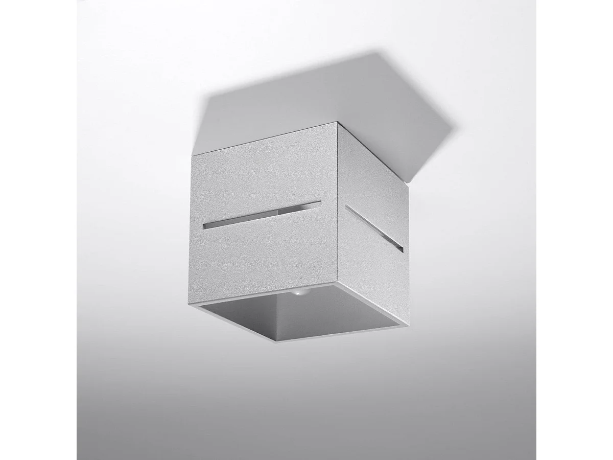 Plafonnier Lunar gris