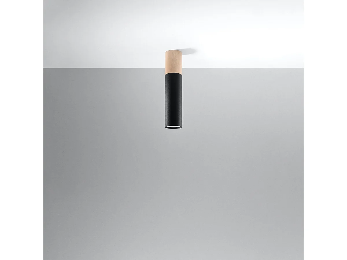 Plafonnier Polaris noir