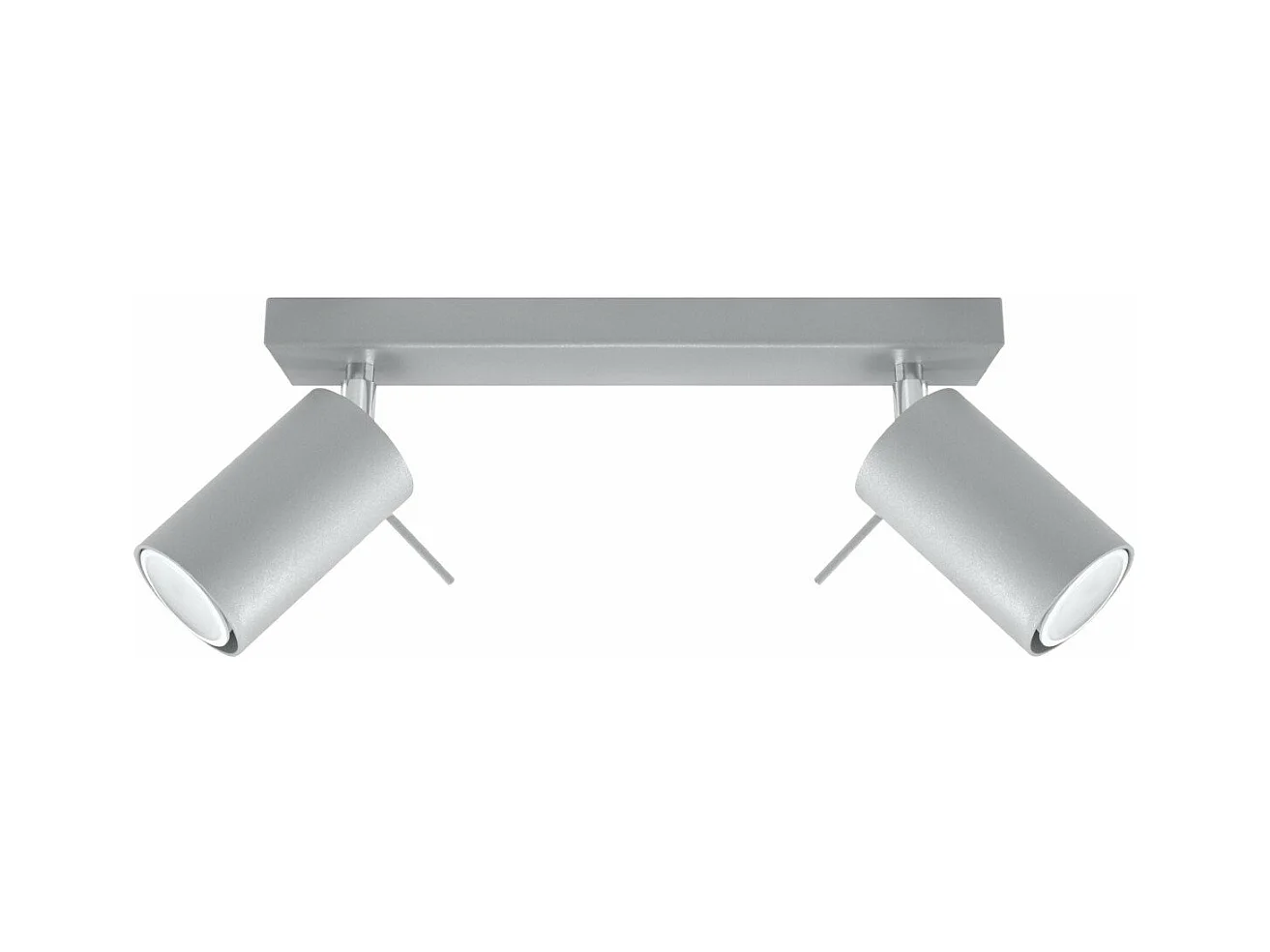 Plafonnier Lysandra 2 gris