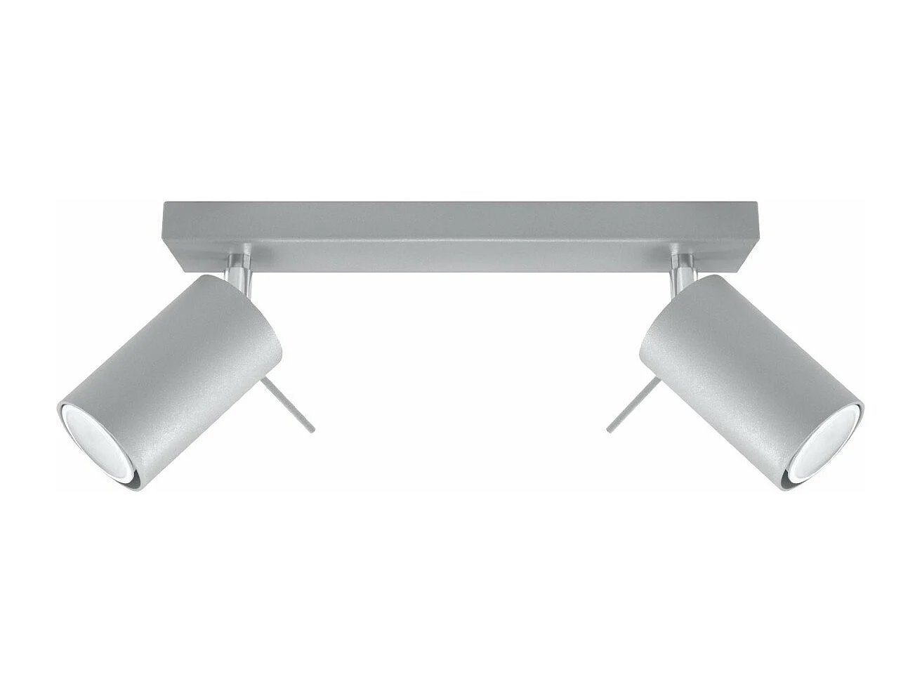 Plafonnier Lysandra 2 gris