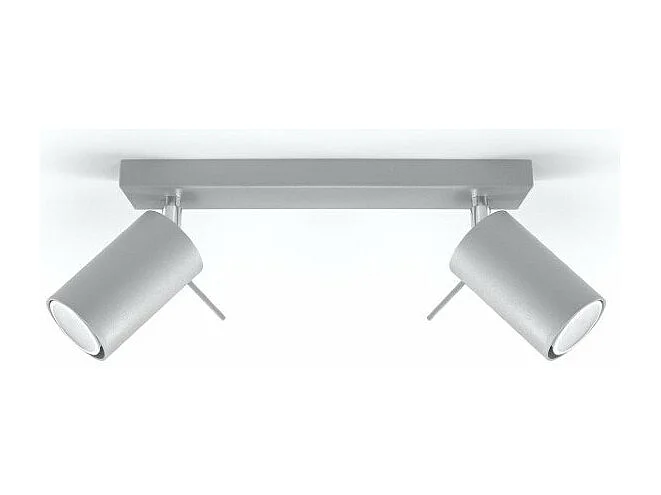 Plafonnier Lysandra 2 gris