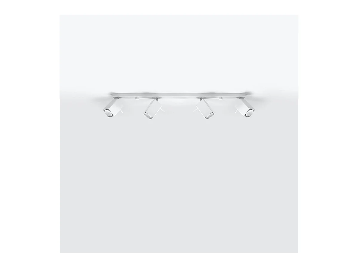 Plafonnier Radiara 4L blanc