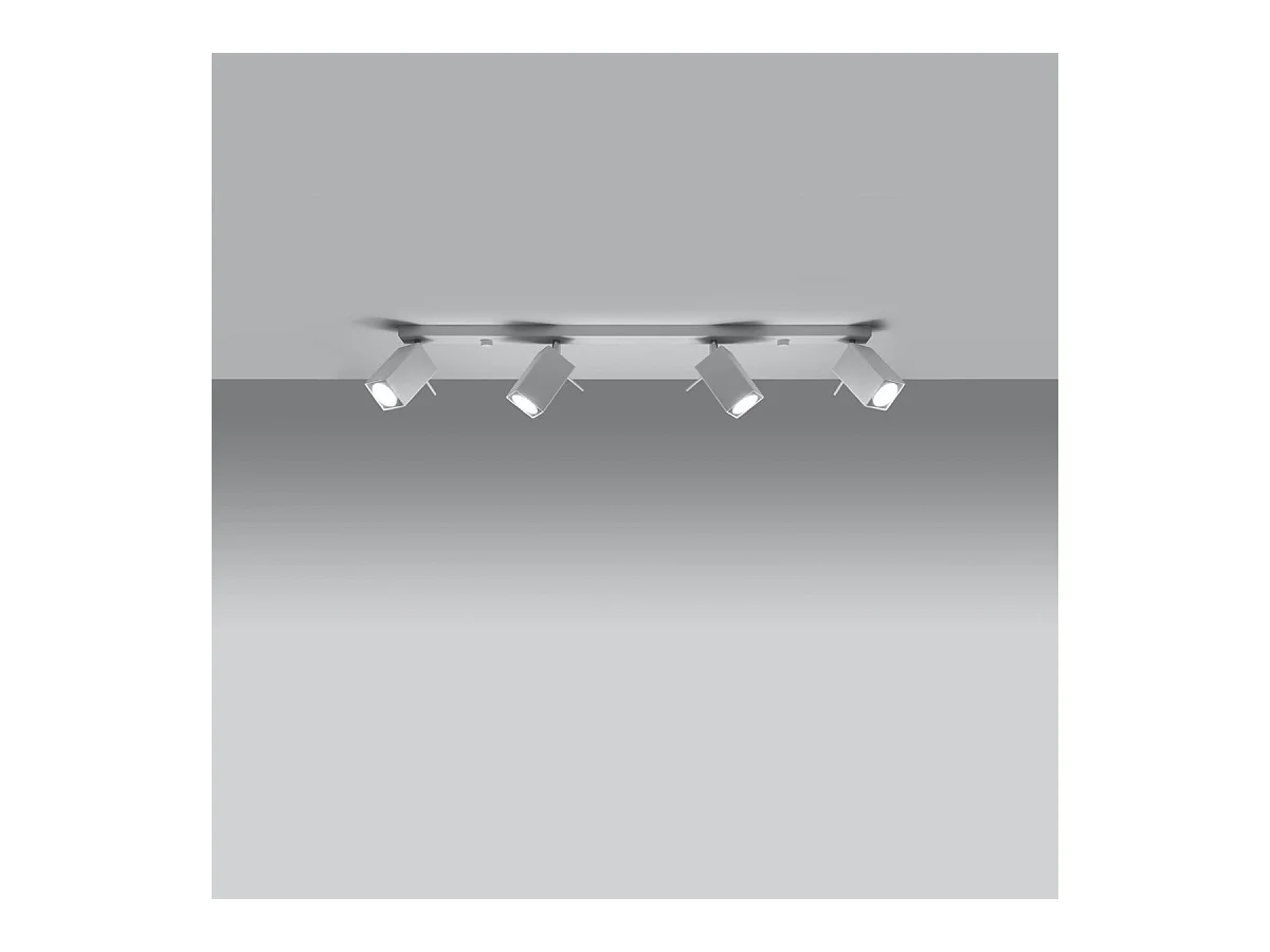 Plafonnier Radiara 4L blanc