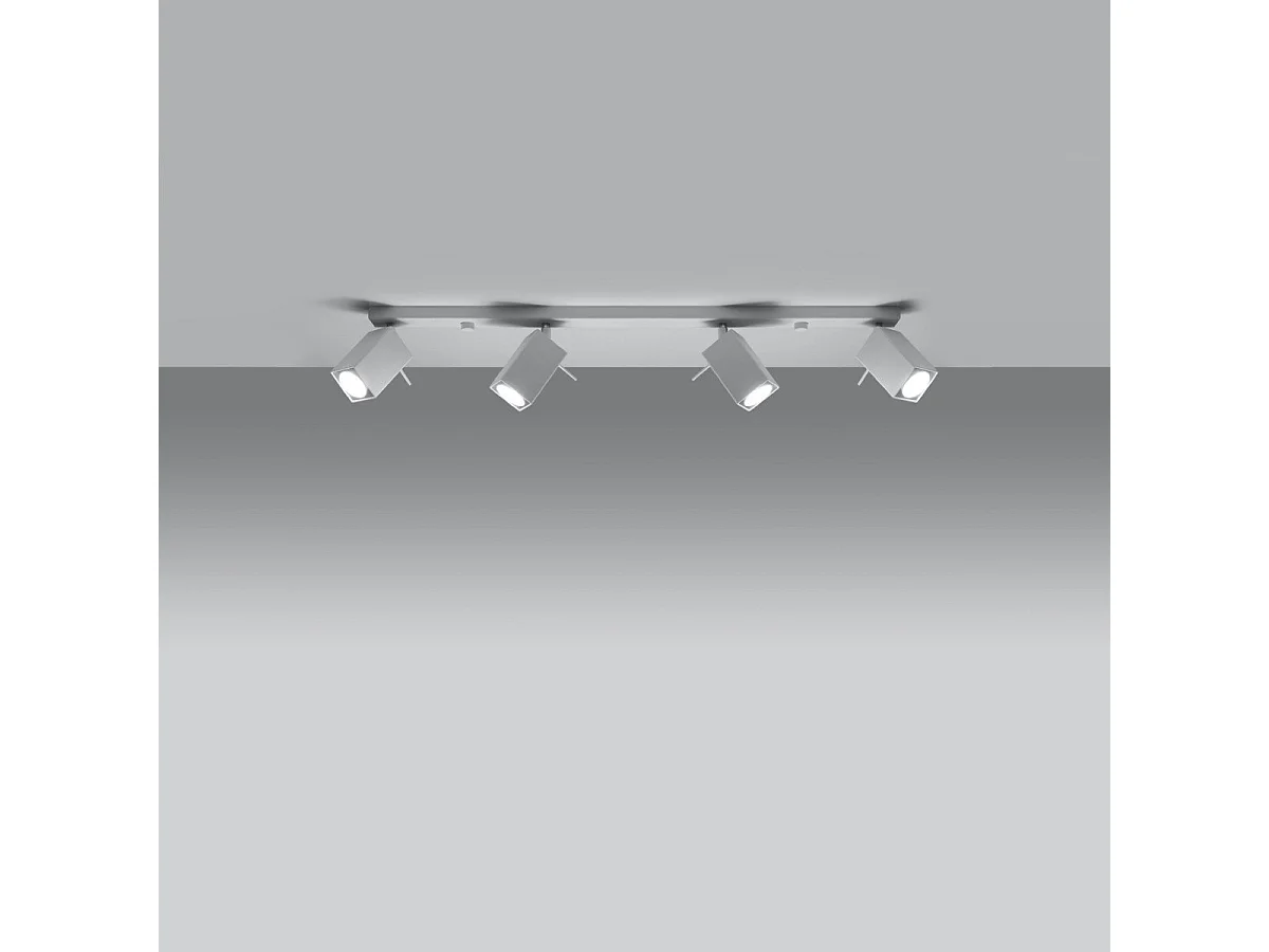 Plafonnier Radiara 4L blanc