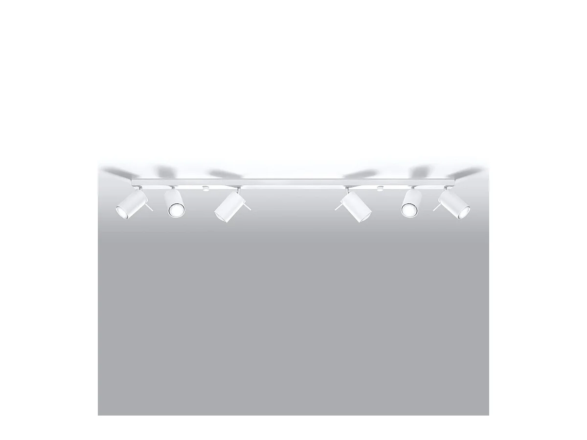 Plafonnier Lysandra 6L blanc