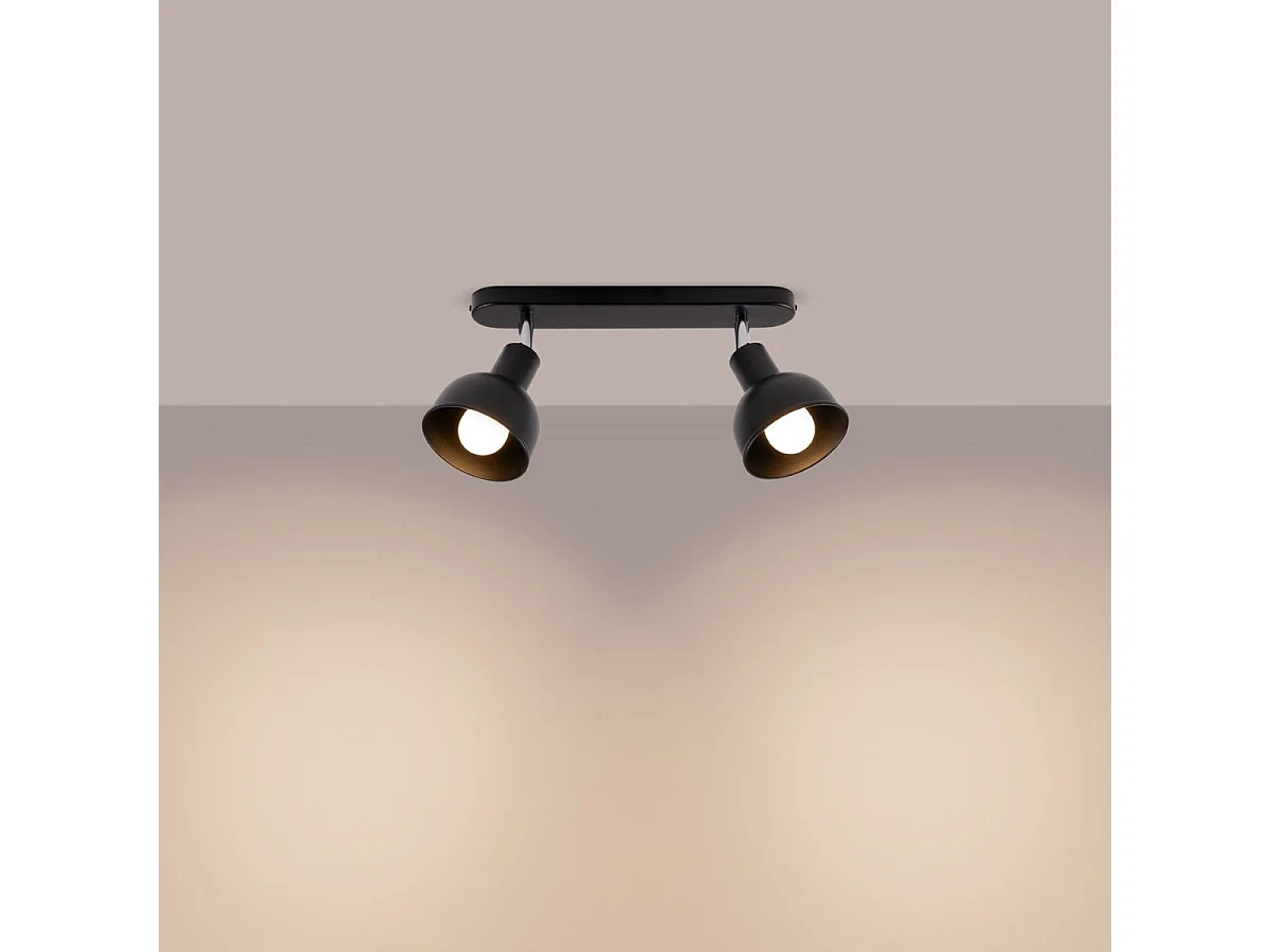 Plafonnier Elara 2 noir