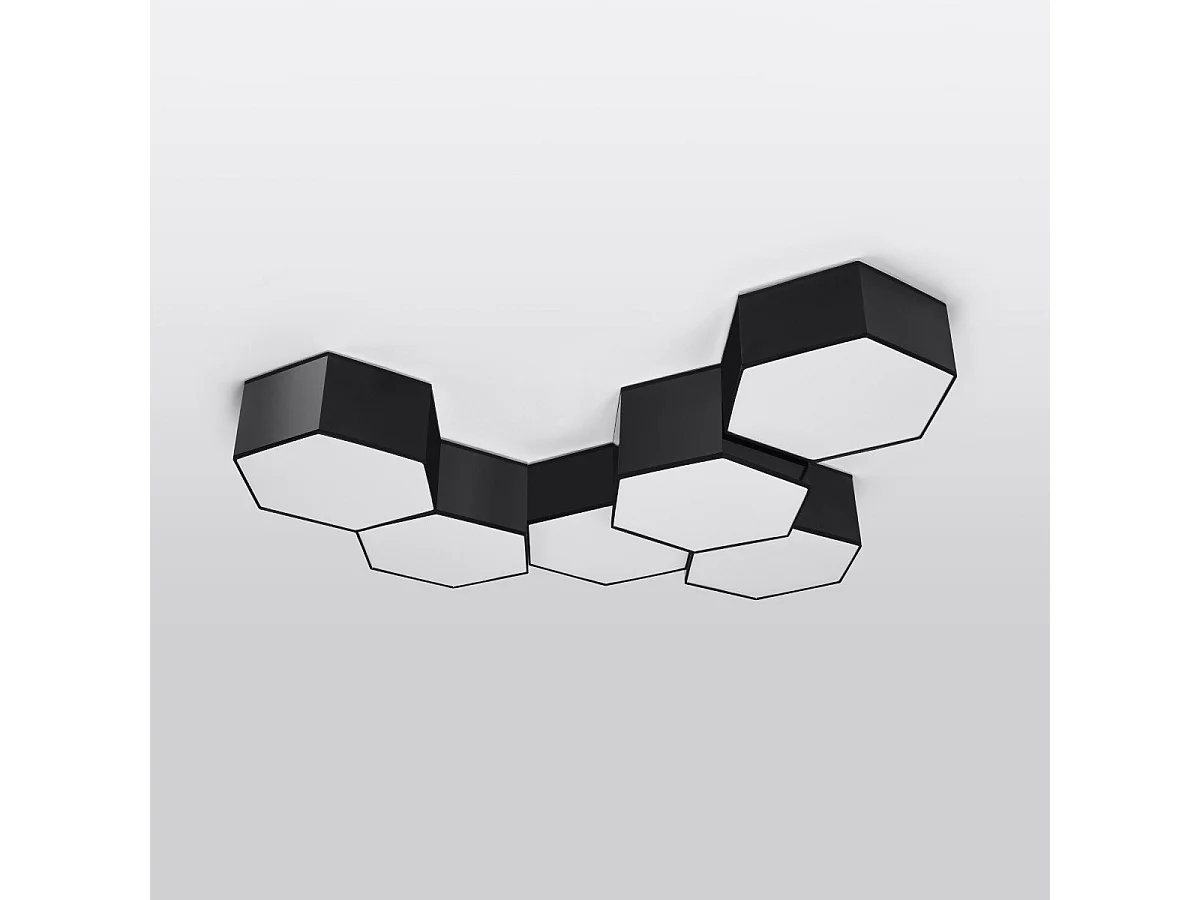 Plafonnier Noor 11 noir