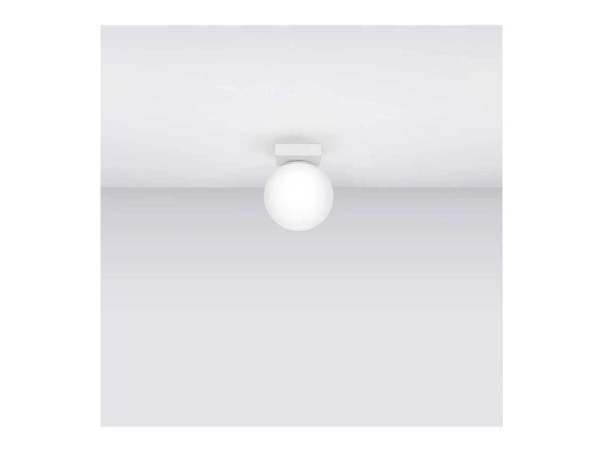 Plafonnier Seraphine 1 blanc