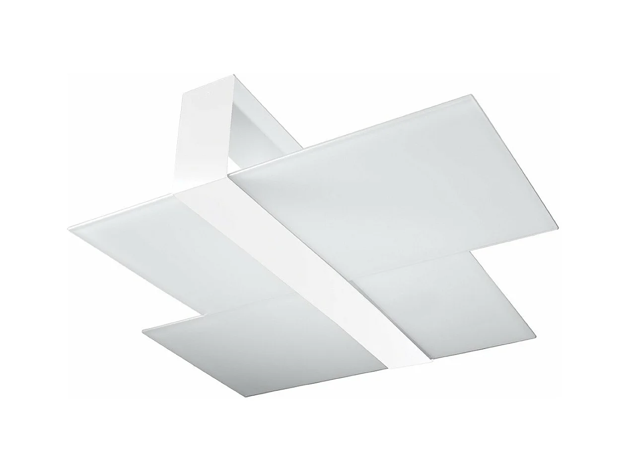 Plafonnier Radiara blanc