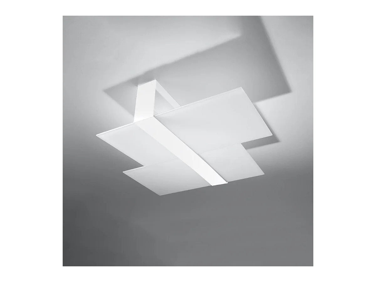 Plafonnier Radiara blanc