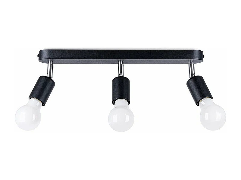 Plafonnier Fornax 3 noir