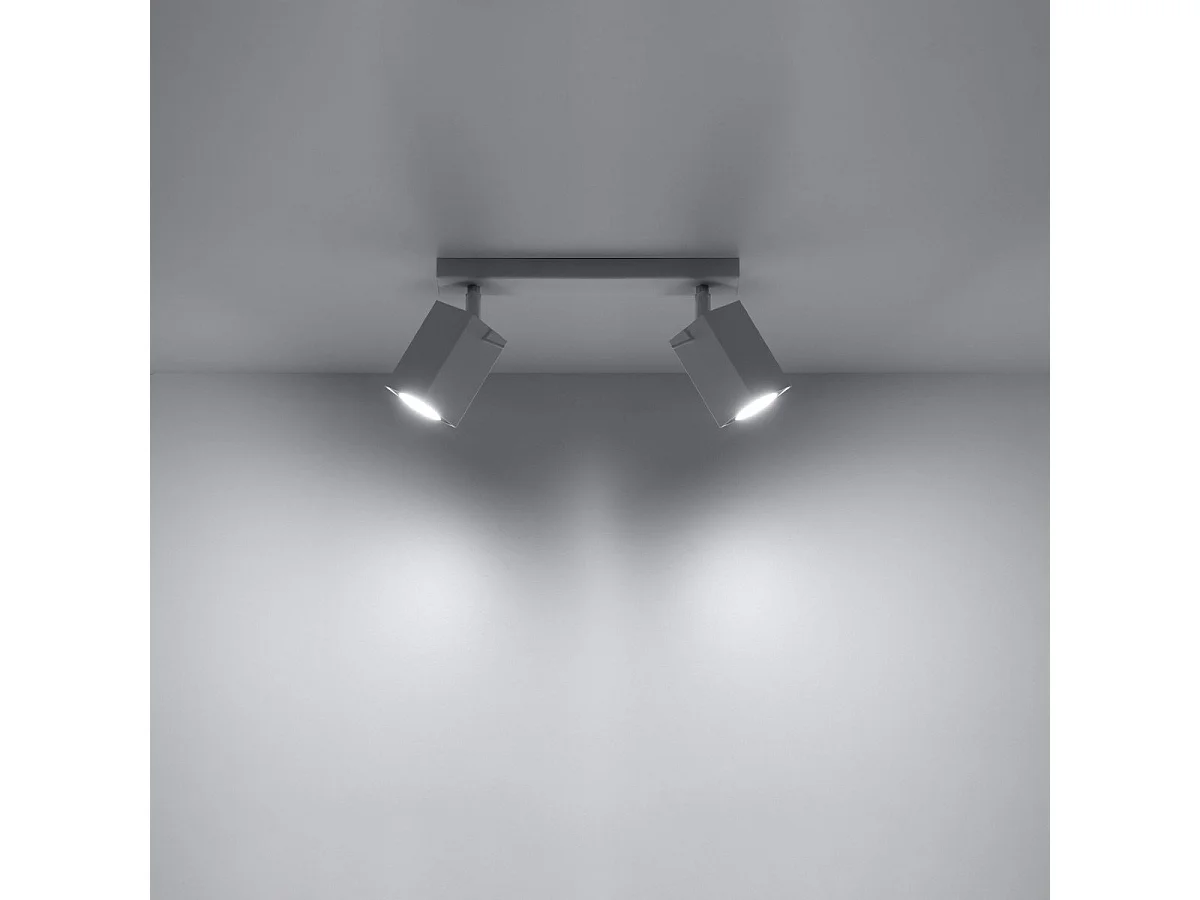 Plafonnier Radiara 2 blanc