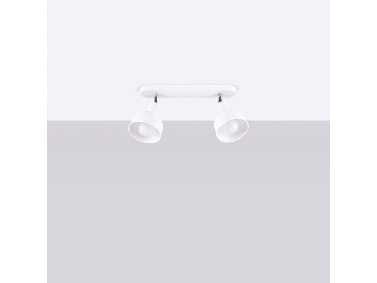 Plafonnier Elara 2 blanc