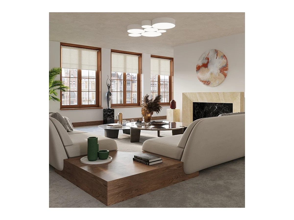 Plafonnier Andromeda 35 blanc