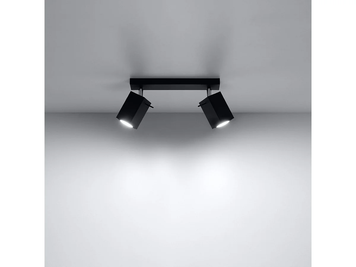 Plafonnier Radiara 2 noir