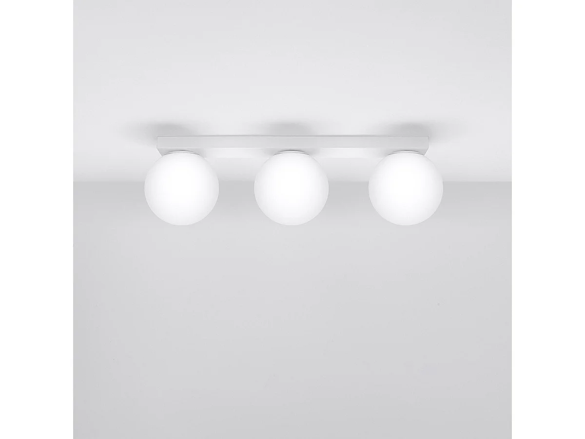 Plafonnier Seraphine 3 blanc