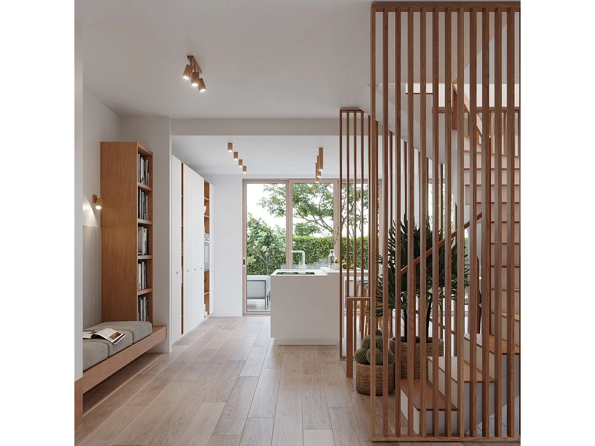 Plafonnier Tyrian 30 chêne