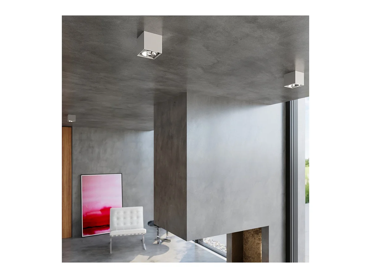 Plafonnier Blackhole gris