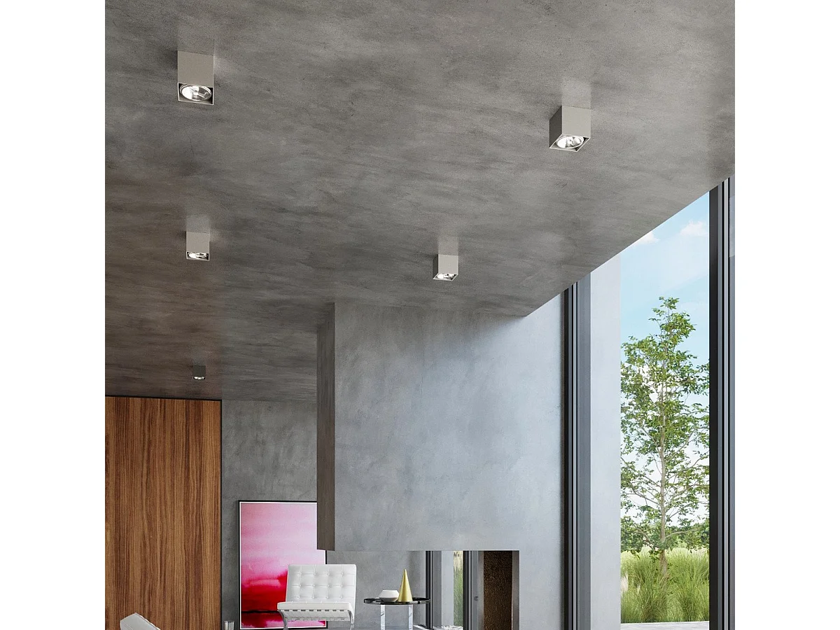 Plafonnier Blackhole gris