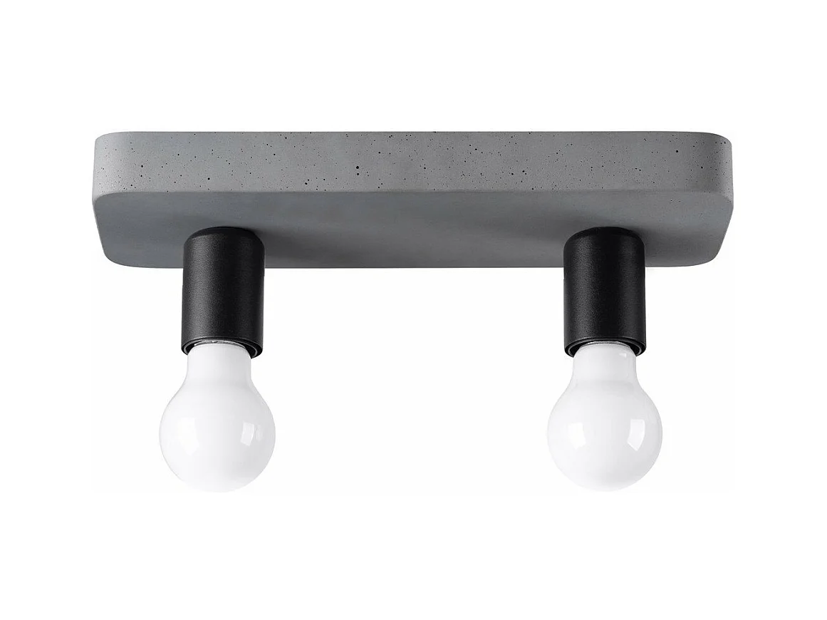 Plafonnier Solea 2 Gris