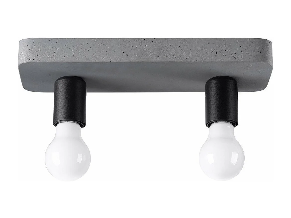 Plafonnier Solea 2 Gris