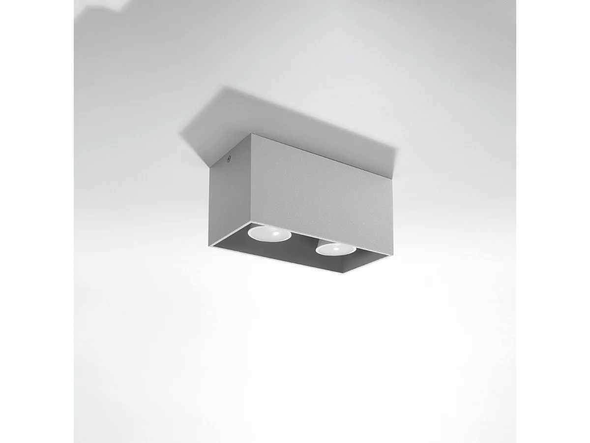 Plafonnier Quasar gris