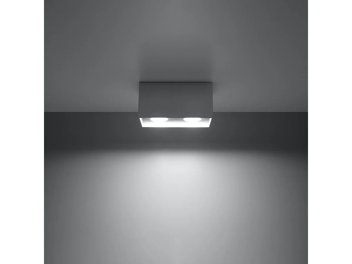 Plafonnier Quasar gris