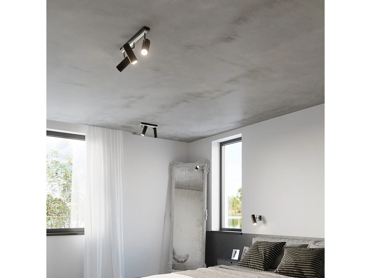 Plafonnier Directional 2 noir