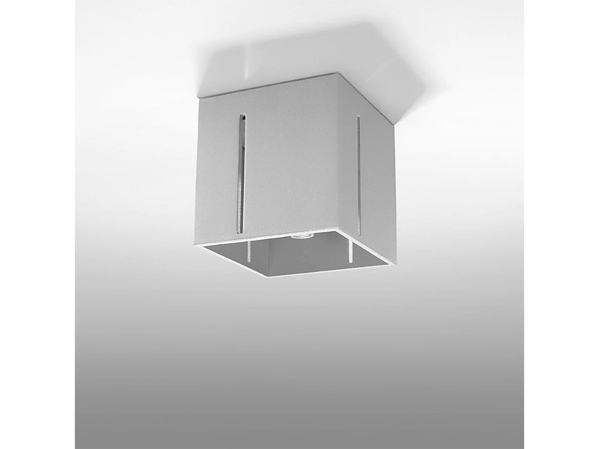 Plafonnier Pixelis gris
