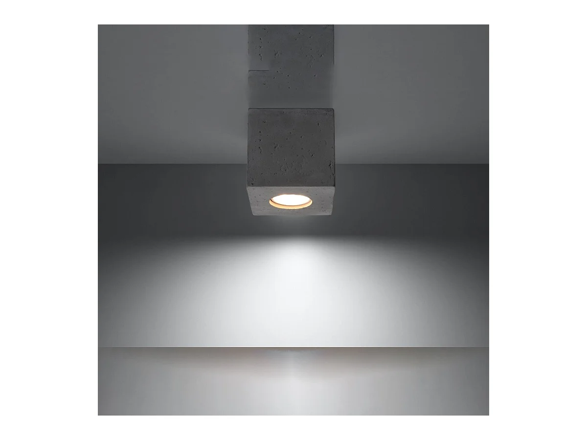 Plafonnier Quasar en béton