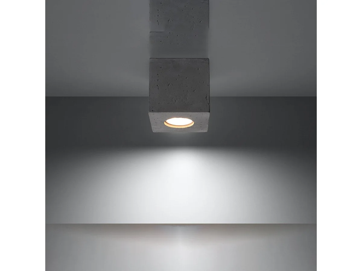 Plafonnier Quasar en béton