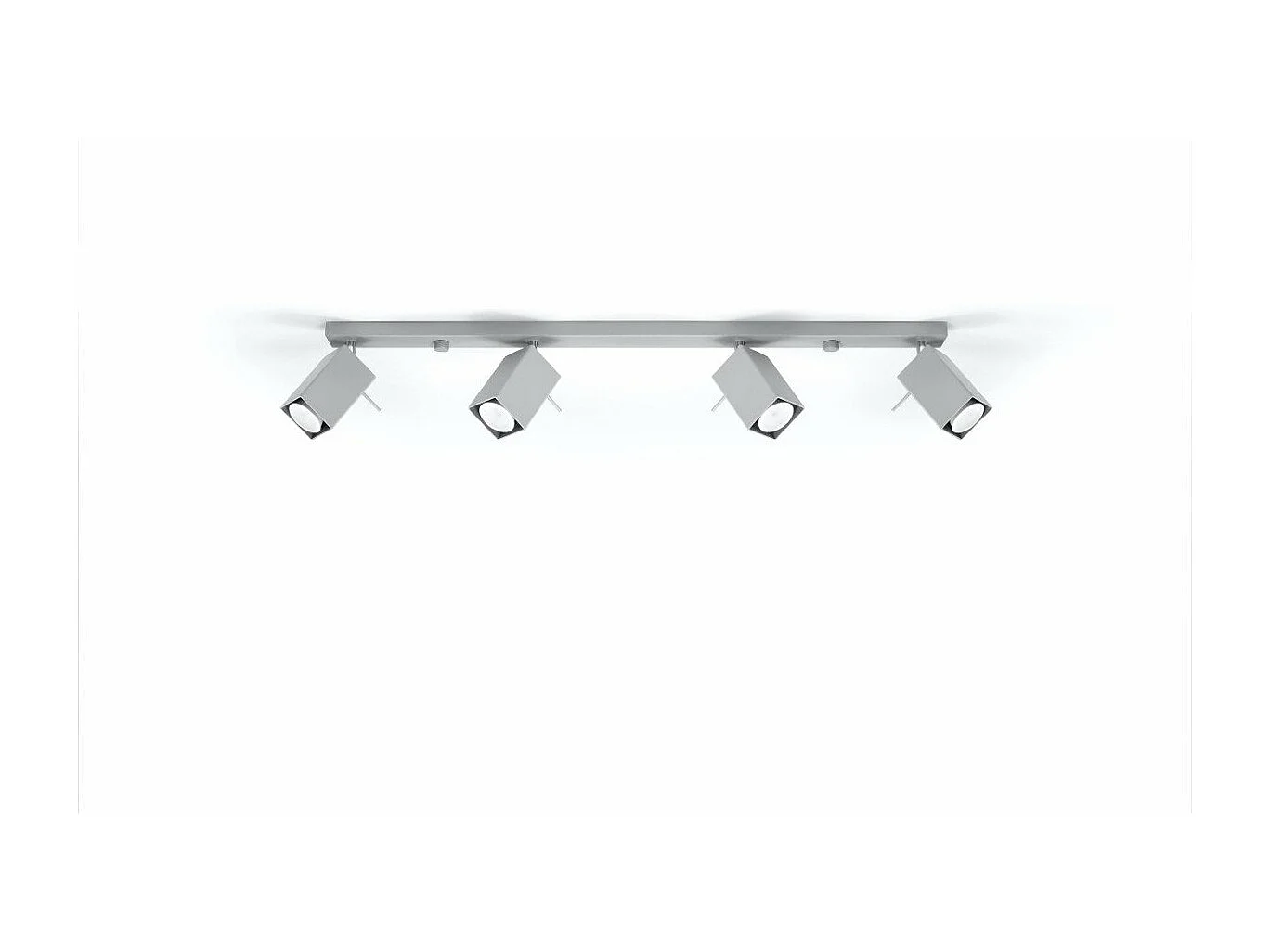 Plafonnier Radiara 4L gris