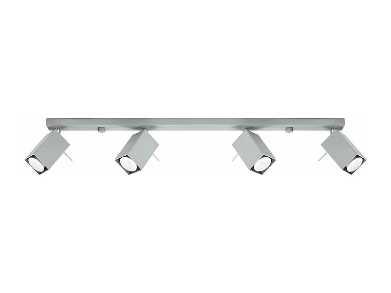 Plafonnier Radiara 4L gris