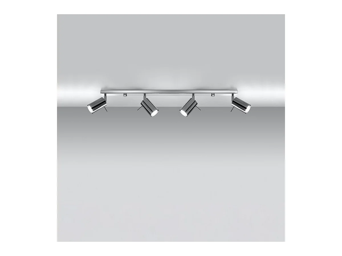 Plafonnier Lysandra 4L chrome