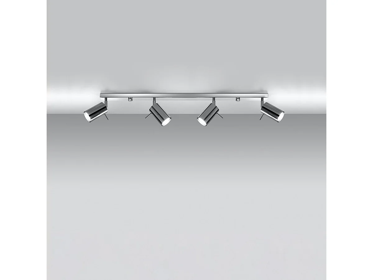 Plafonnier Lysandra 4L chrome