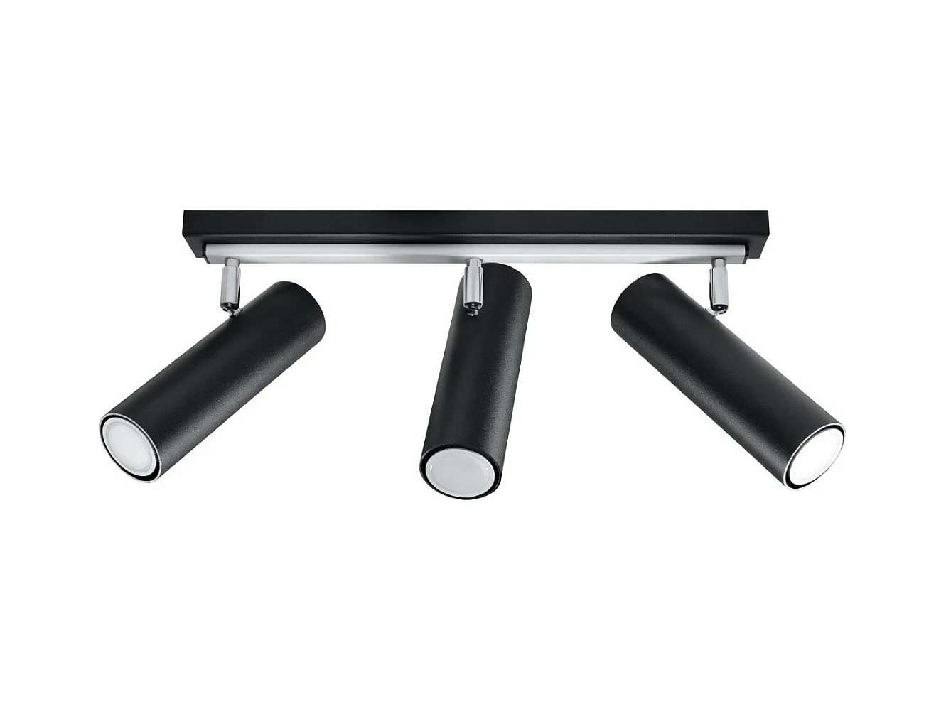 Plafonnier Directional 3 noir