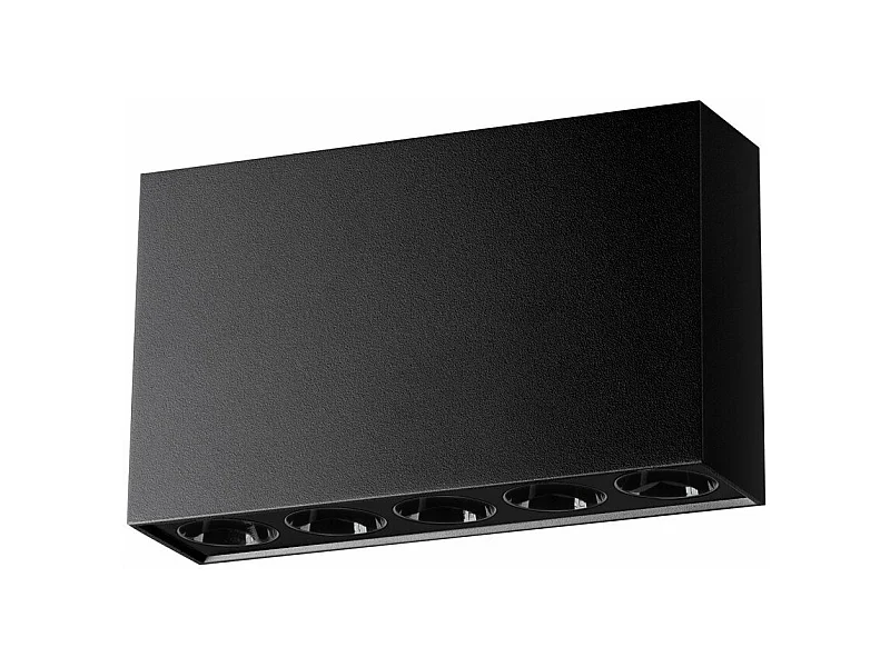 Plafonnier Soleil noir LED