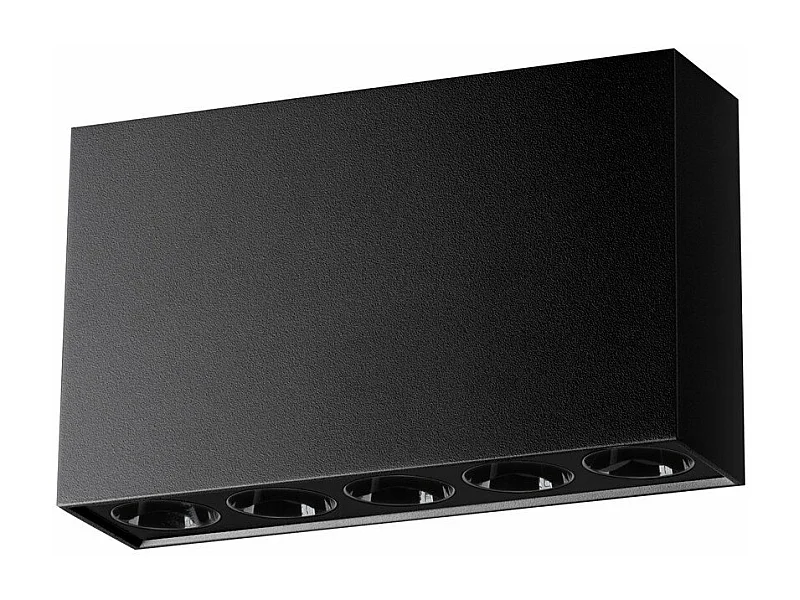 Plafonnier Soleil noir LED