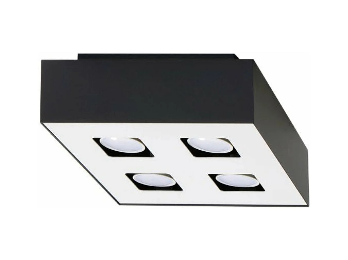 Plafonnier Monoceros 4 noir