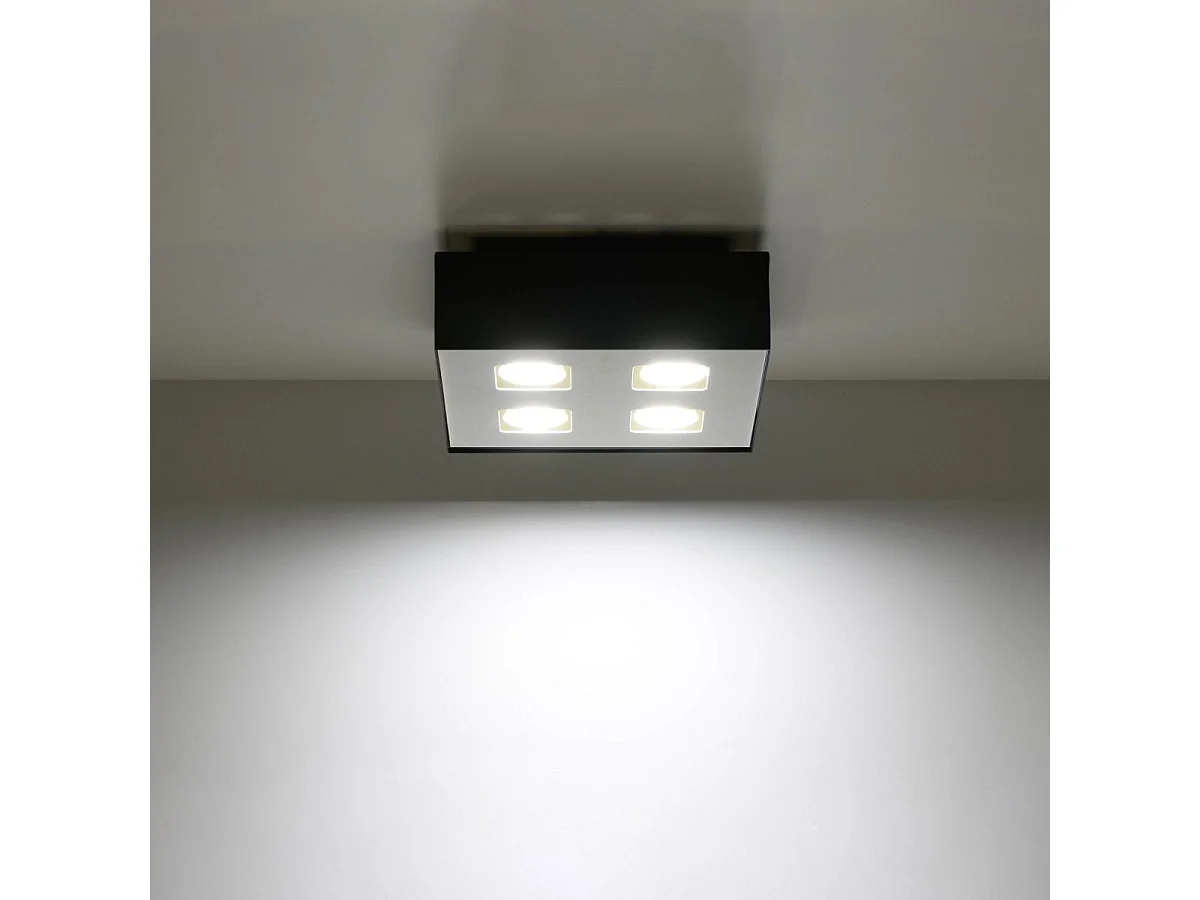 Plafonnier Monoceros 4 noir