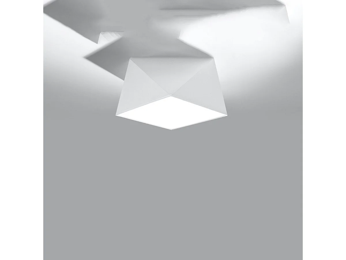 Plafonnier Hexastar 25 blanc